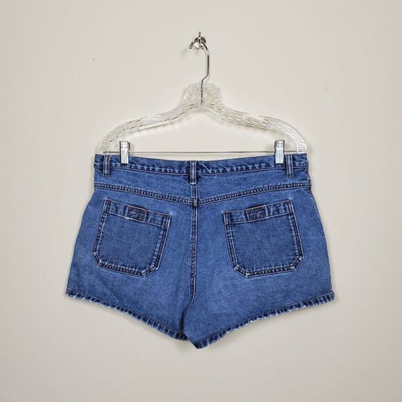 Calvin Klein Denim Shorts Womans Size 11 Blue Size Med Wash Cotton - Picture 4 of 7